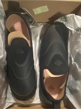 Men's Black Rain & Snow Slip-On Waterproof Boots